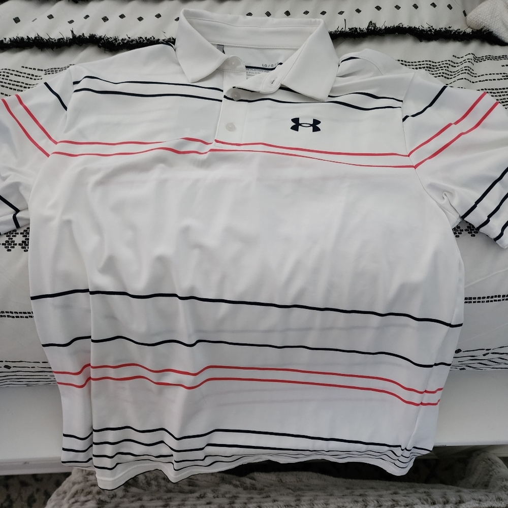 Under Armor Men's Golf Shirt size Large